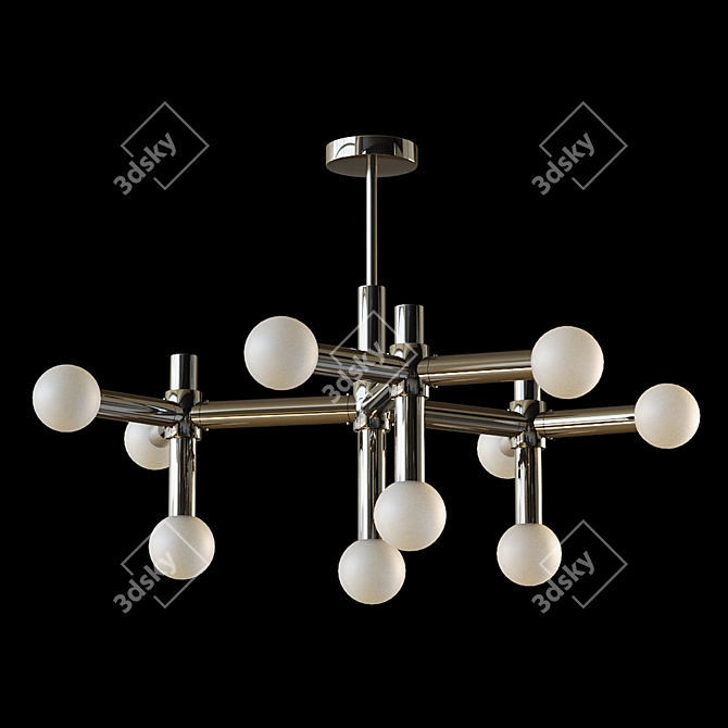 Enchanting SANDYHA Magic Bean Chandelier 3D model image 2
