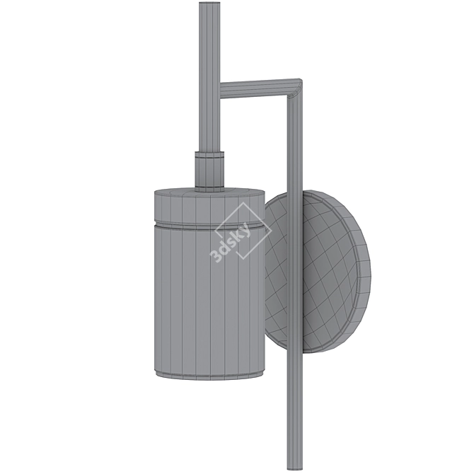 Modern Wall Lamp Durham Design 3D model image 4