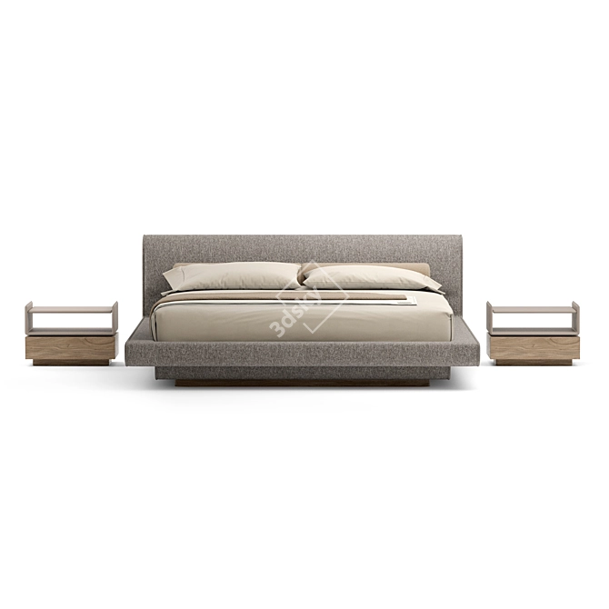 Lum Universal Bed Set 3D model image 3