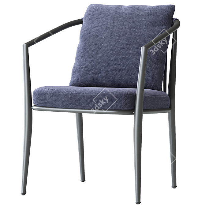 BeB Italia Erica Outdoor Chair 3D model image 2