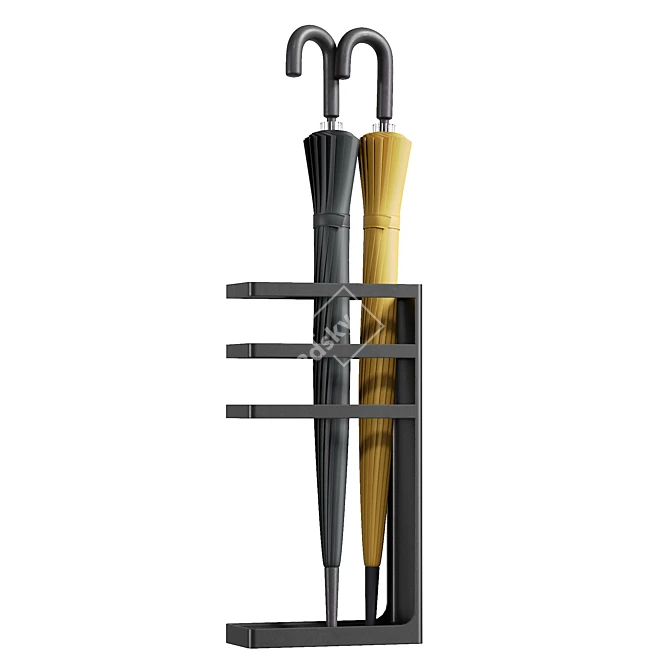 Yamazaki Steel Umbrella Holder 3D model image 1