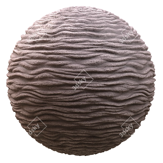 Seamless Concrete Texture Pack 3D model image 2