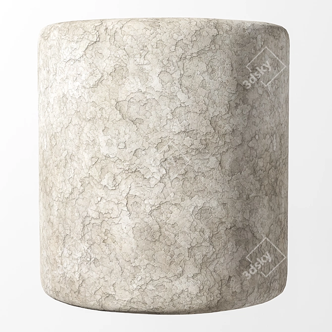 Seamless Plaster Material Pack 3D model image 2