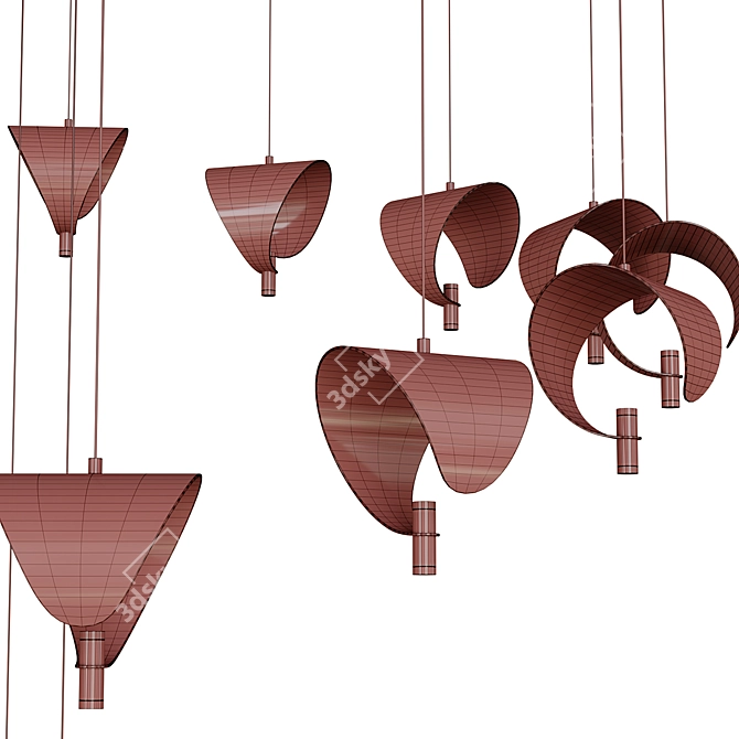 Modern Marchetti Lab Suspension Fixture 3D model image 10