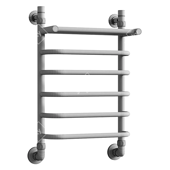 Aquanerzh Water Towel Rail Shelf 3D model image 4