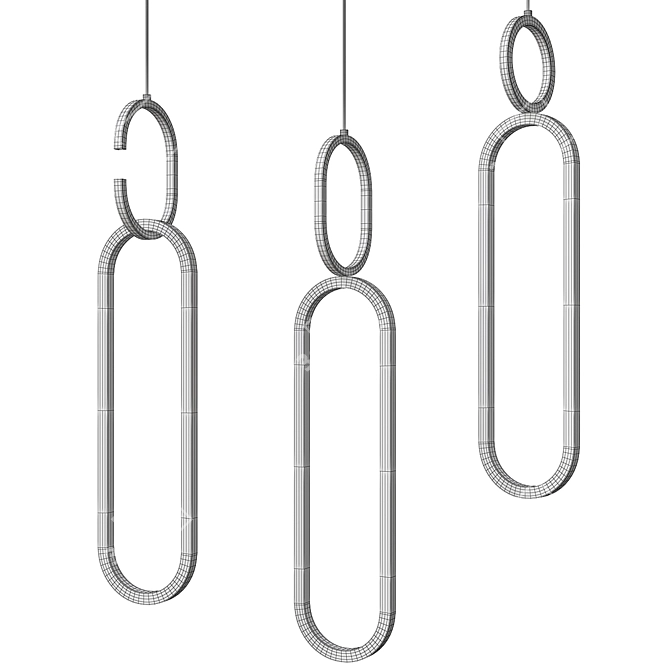 Bergen Modern Design Lamps 3D model image 2