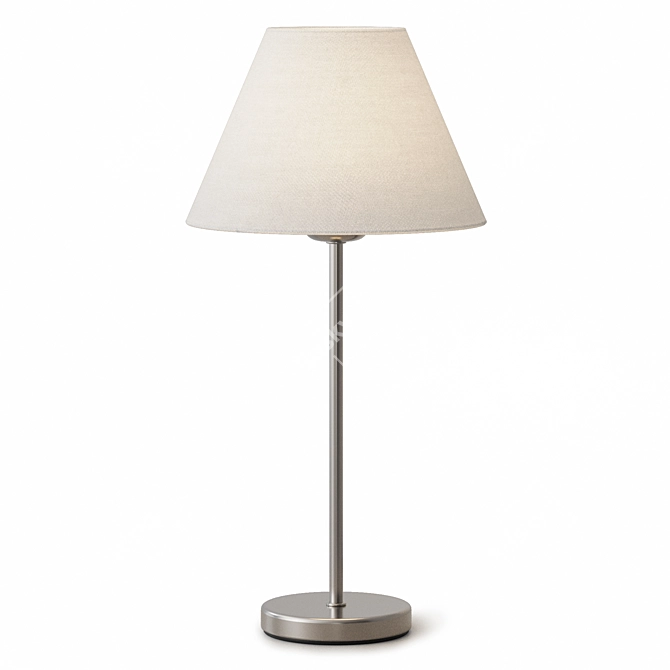 Modern Metal Table Lamp NIDIA 3D model image 2