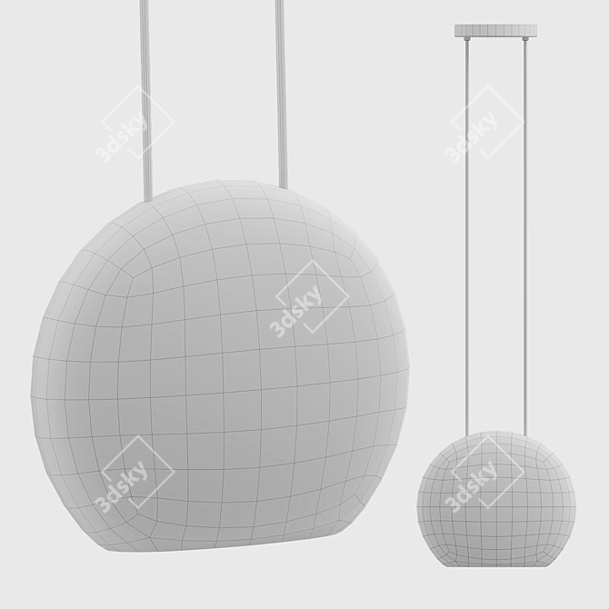 LOLLI LED Pendant for Chic Lighting 3D model image 2