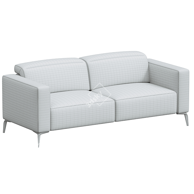 Modern Comfort Zurich Sofa Boconcept 3D model image 4