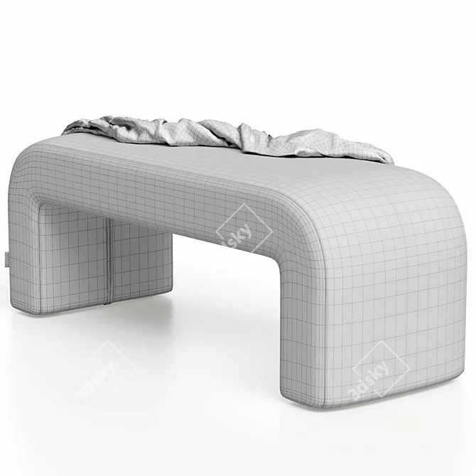 Rint Bench by Divan.ru 3D model image 11