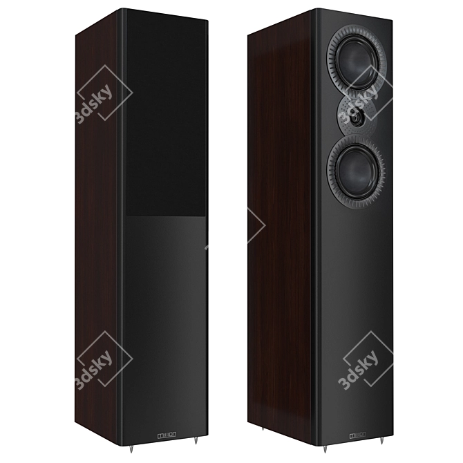 Mission LX-4 MKII Floor Speakers 3D model image 3