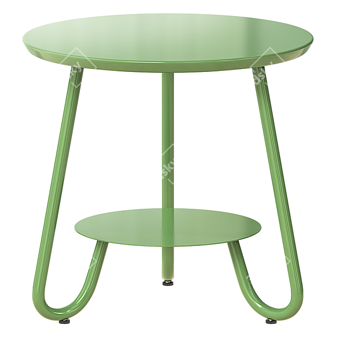 Modern Green Coffee Table Stian 3D model image 1