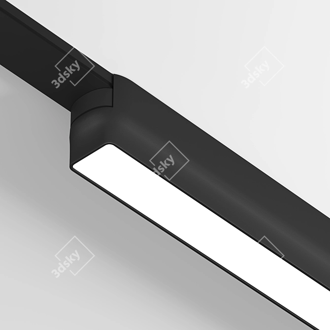 Magnetic Linear Track Lights 3D model image 2