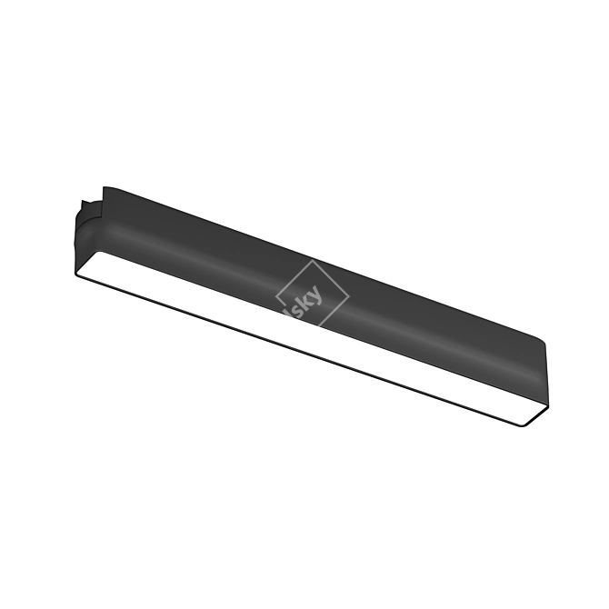 Magnetic Linear Track Lights 3D model image 3