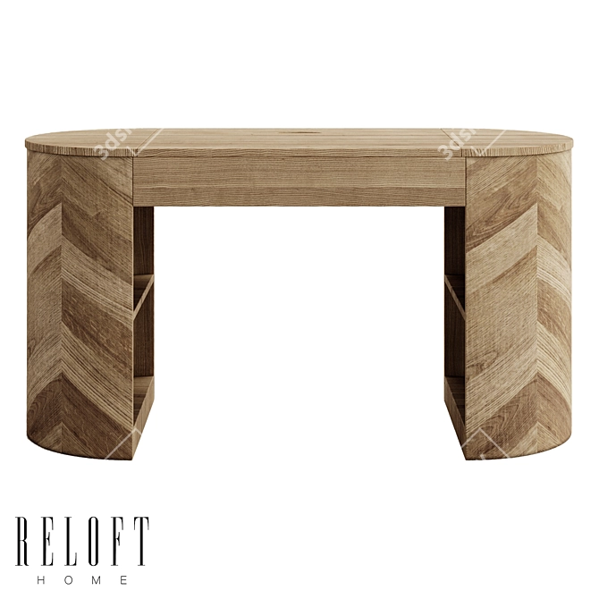 Monarch Writing Desk by RELOFT HOME 3D model image 2