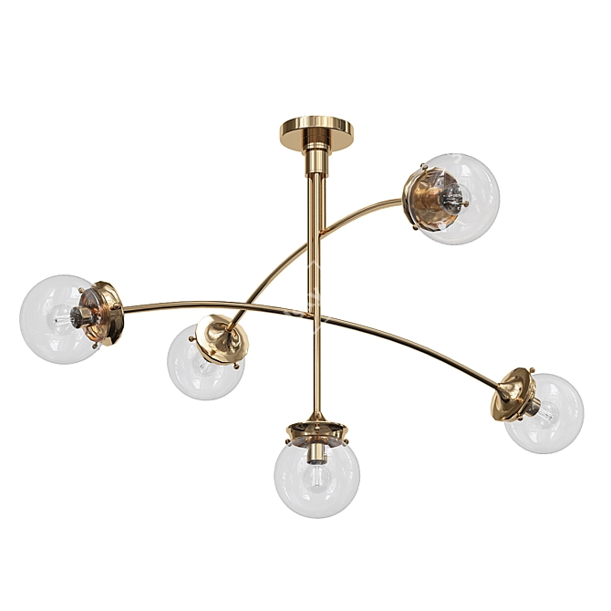 NIMES01 by ImperiumLoft Chandelier 3D model image 1