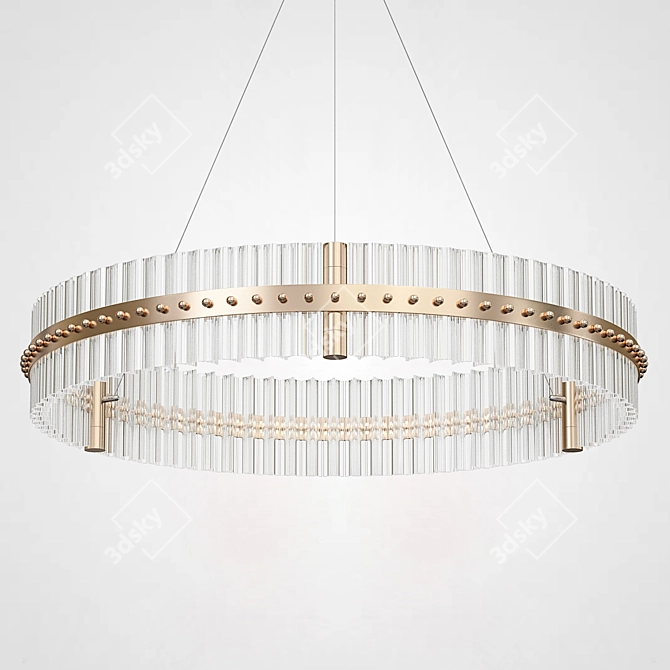 NOVEL Pendant Chandelier by ImperiumLoft 3D model image 2