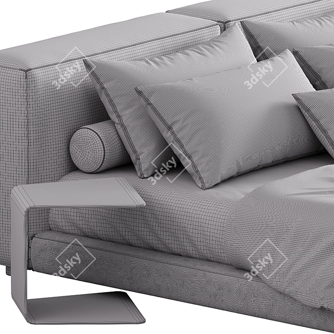Modern Living Divani NeoWall Bed 3D model image 4