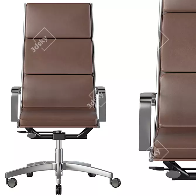 ErgoDesign Office Chair - Adjustable 3D model image 2