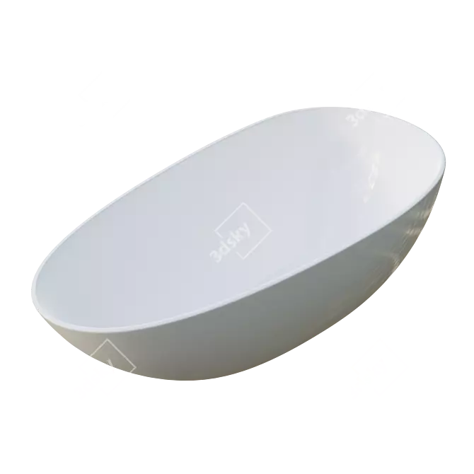 TONI ARTI Trivero Freestanding Bathtub 3D model image 1