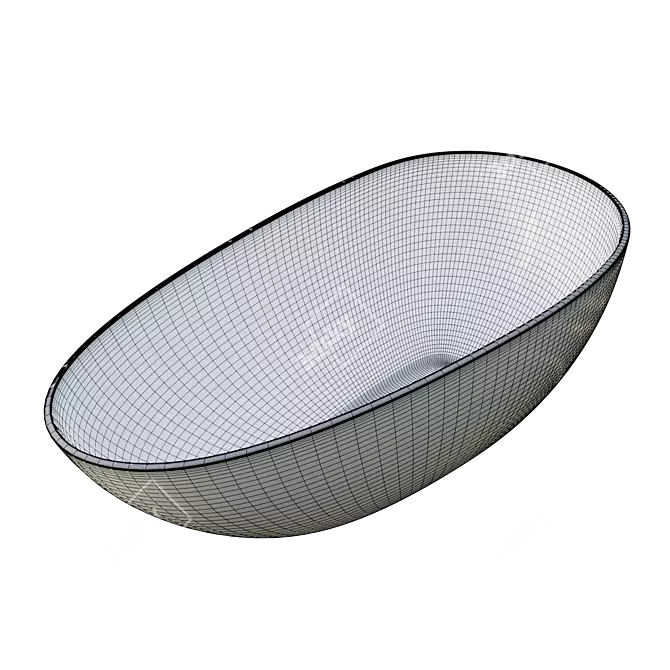 TONI ARTI Trivero Freestanding Bathtub 3D model image 5