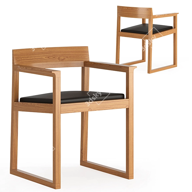 Elegant Morelato Dining Set 3D model image 3