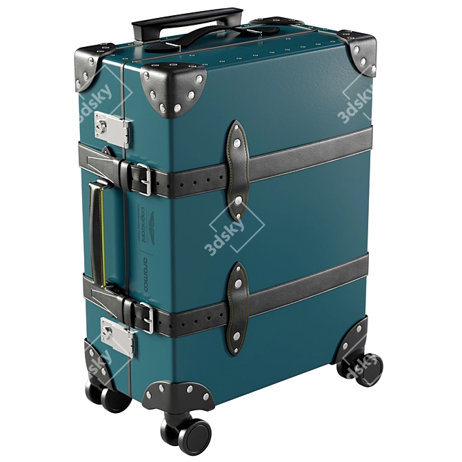 Aston Martin F1 Carry-On: Heritage-Inspired 3D model image 1