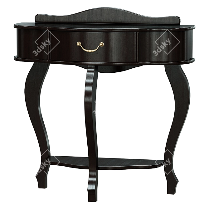 Elegant Julietta Console Table 3D model image 1