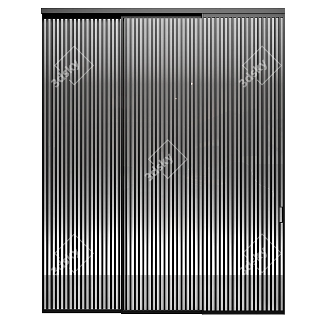Aluminum Partitions Formato 2600/2950mm 3D model image 3