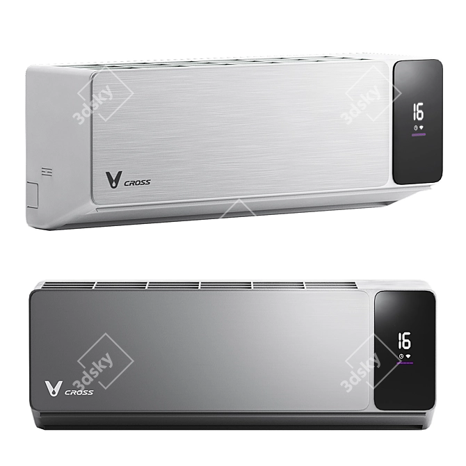 Viomi Smart Air Cross, 12000BTU 3D model image 1