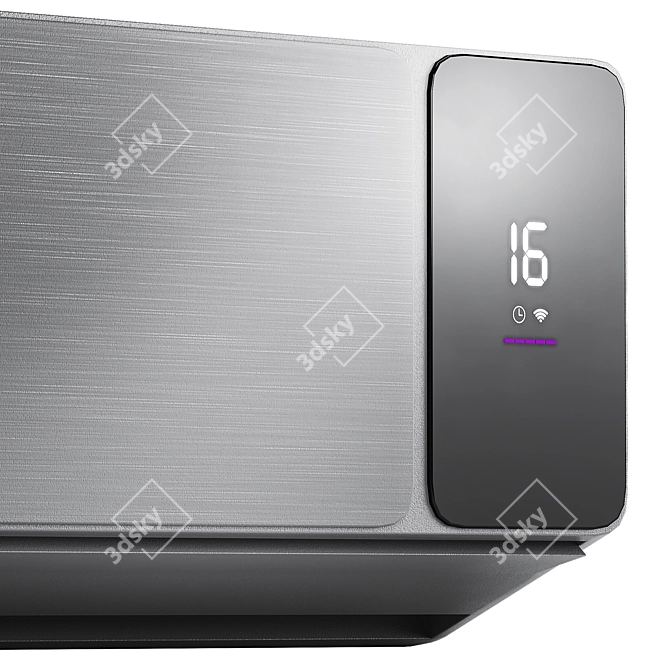 Viomi Smart Air Cross, 12000BTU 3D model image 4