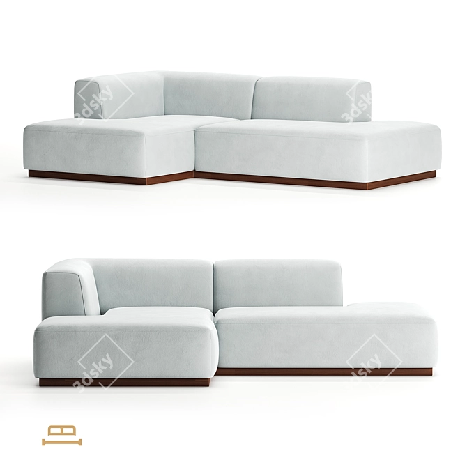 Lance Sofa by Idealbeds 3D model image 2