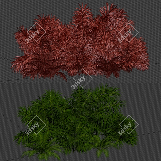 PBR Plants Textures Collection Bundle 3D model image 5