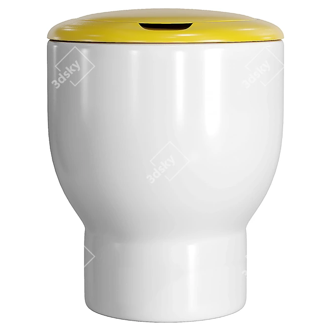 Saniline MINIME Children's Ceramic Toilet 3D model image 3