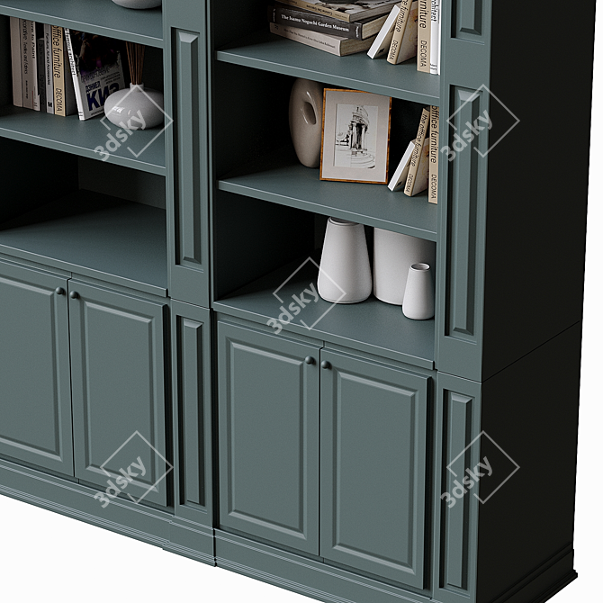 Custom Kids Shelf | 3ds Max 3D model image 4