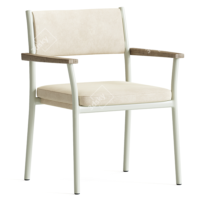 Modern Guinea Chair Design 3694 3D model image 1