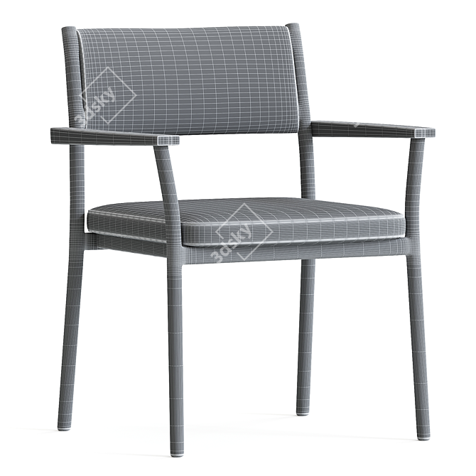 Modern Guinea Chair Design 3694 3D model image 4