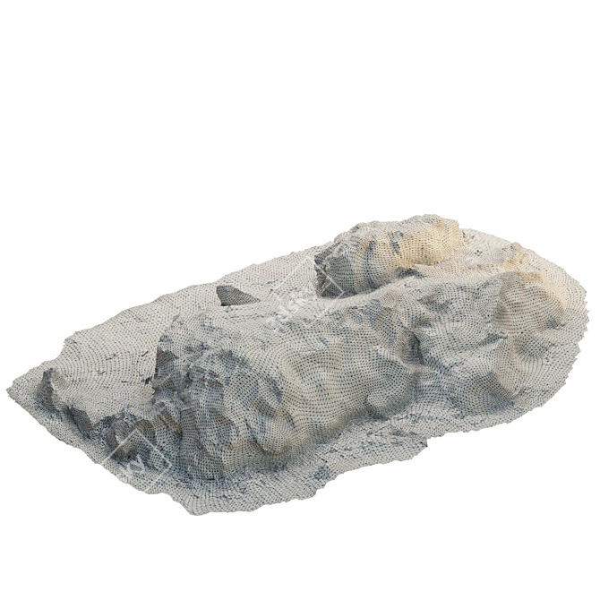 3D Stone Scan Model 3D model image 4