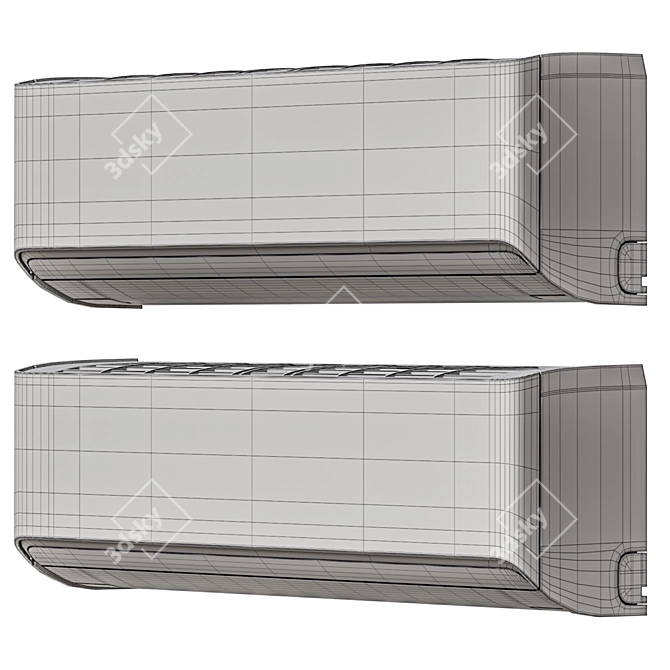 Panasonic Etherea R32 Split Inverter 3D model image 3