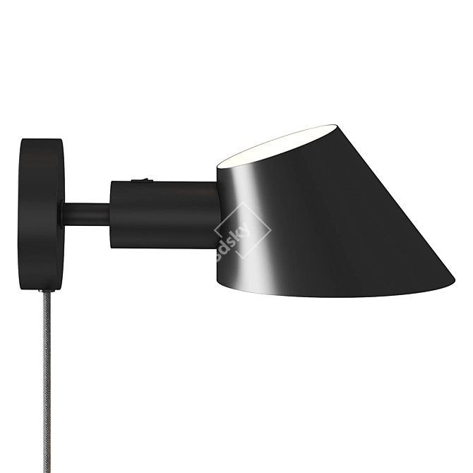 Modern Elegance Stay Sconce 3D model image 2