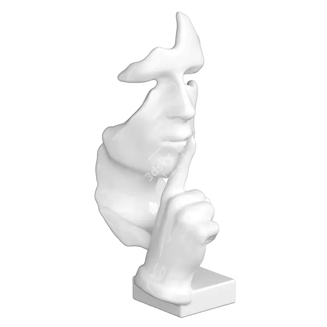 VILEAD Sculpture in CoronaMtl 285mm 3D model image 4