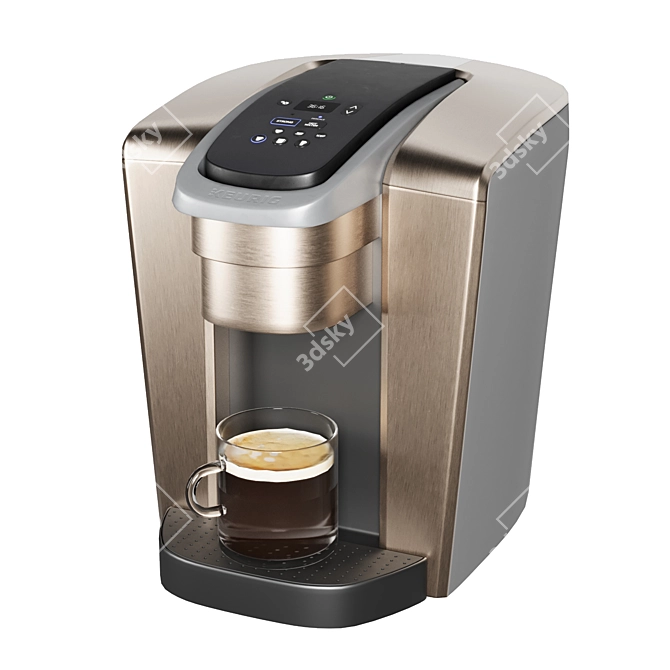 Sleek Keurig K Elite Machine 3D model image 2