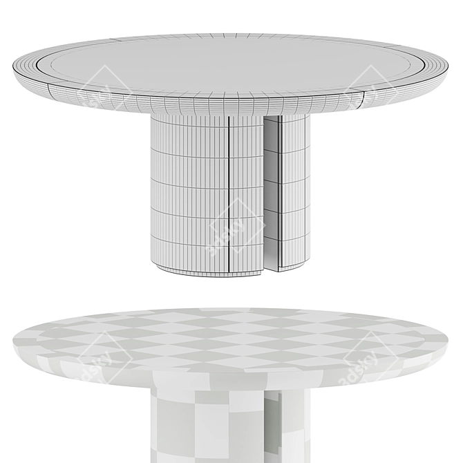 GIOPAGANI FOR NO ONE Table 3D model image 3