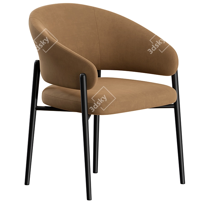  Modern Linda Chair Set by Marelli 3D model image 2