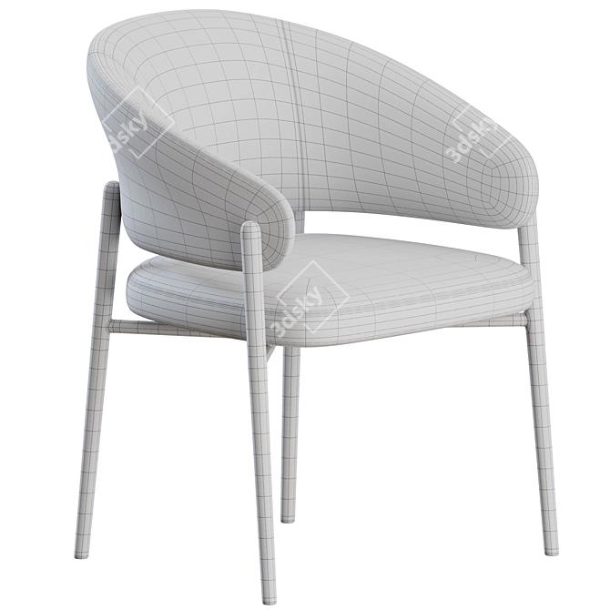  Modern Linda Chair Set by Marelli 3D model image 4