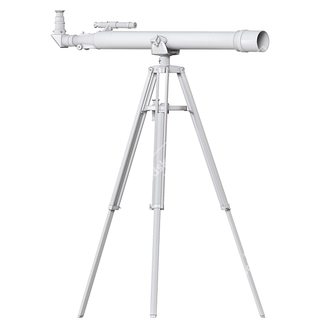 Celestron PowerSeeker 50AZ Telescope 3D model image 6