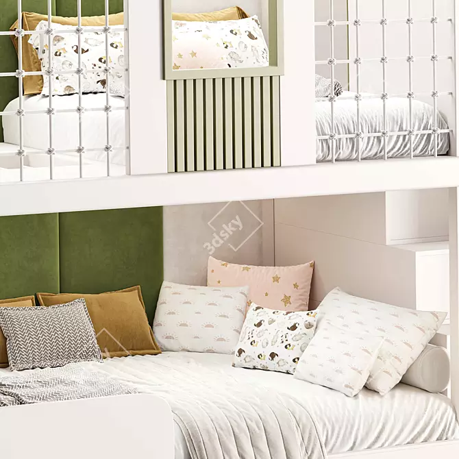 Kids Room Design Interior 2015 3D model image 5