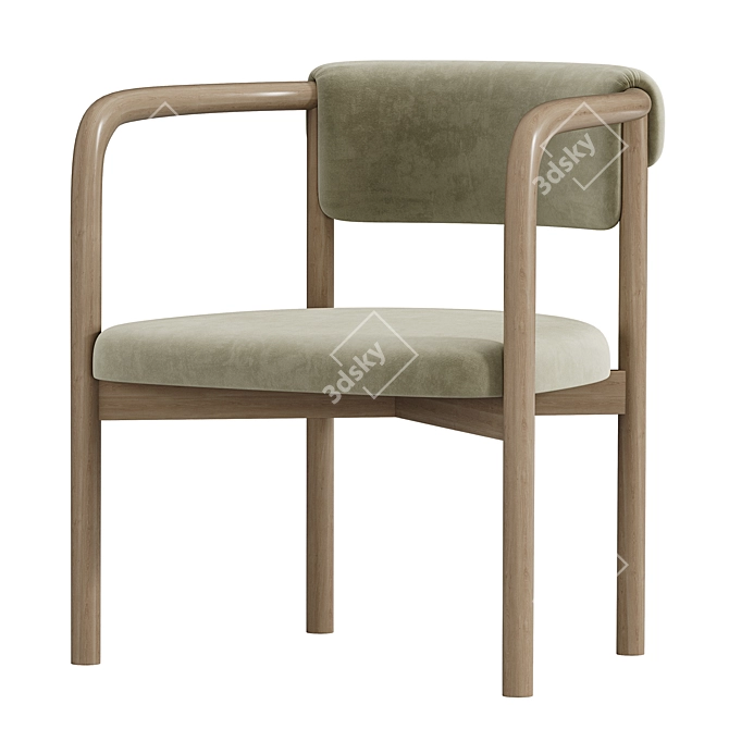  Modern Joli Chair Design 3D model image 3