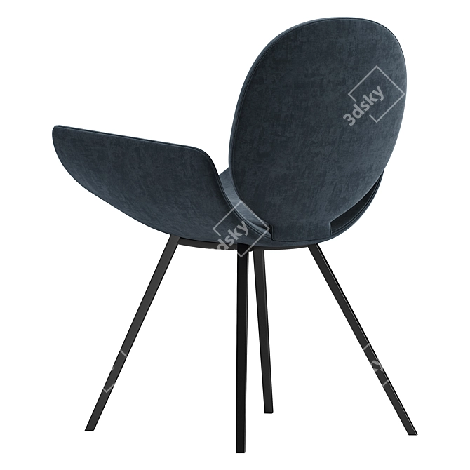 Youpi Metal Rocking Chair, Bonaldo 3D model image 5