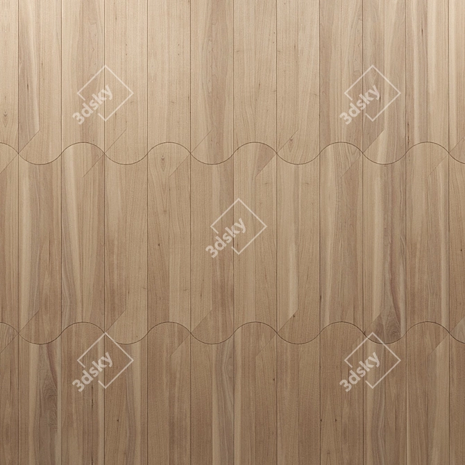 Modular Oak Parquet, Layout Options 3D model image 6